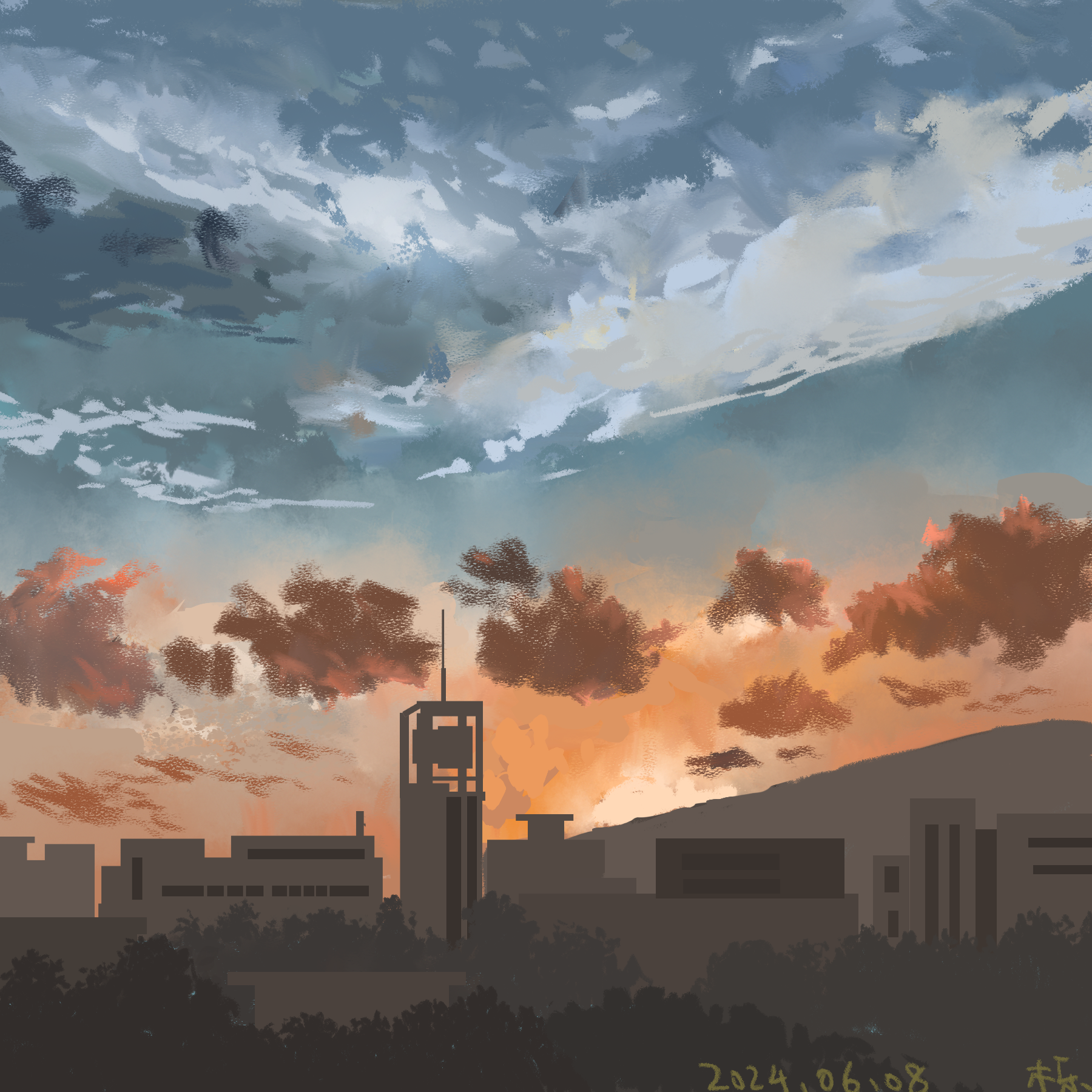 Unable to load image sunset